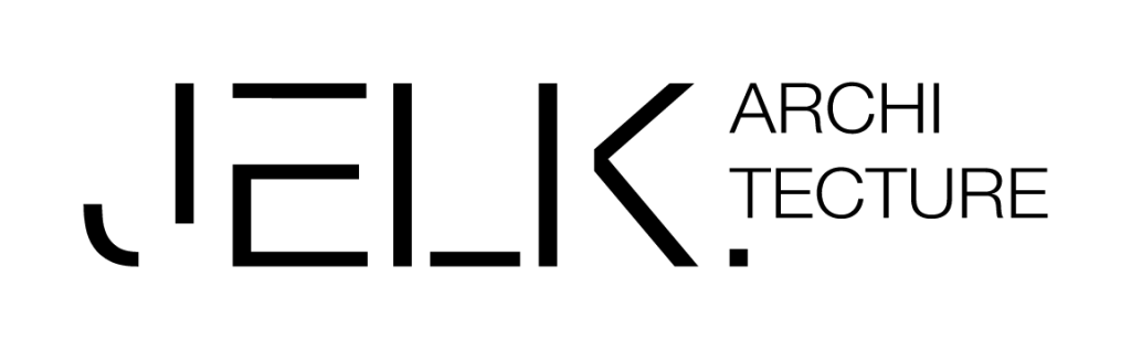 Sodart - portfolio - Logo principal JELK Architecture Noir